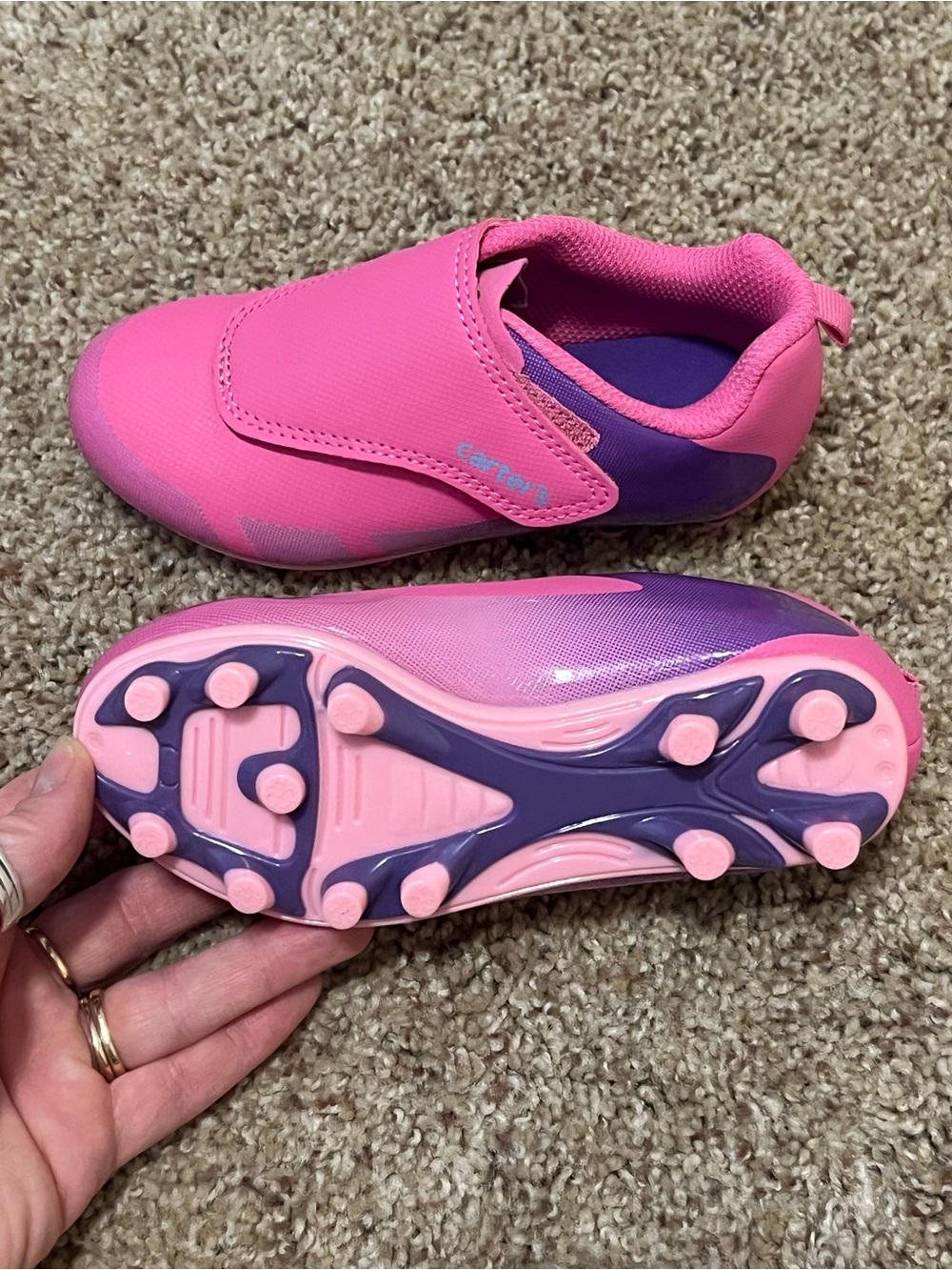 Kids Carters Fica Soccer Cleats size 10